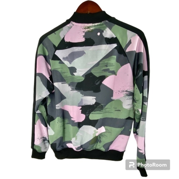 PUMA Classics Printed T7 Track Y2K Bomber Jacket Woman- Size M - Picture 12 of 13